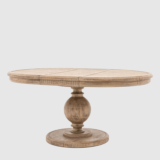 Vancouver Rnd Ext Dining Table 120/160x120x75cm