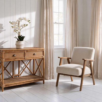 Neyland Armchair Natural Linen