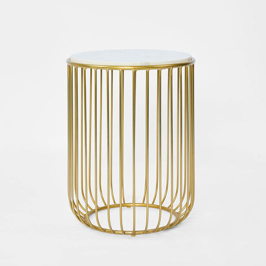 Riley Side Table Gold