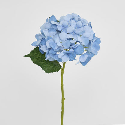 Hydrangea Stem 62cm Light Blue