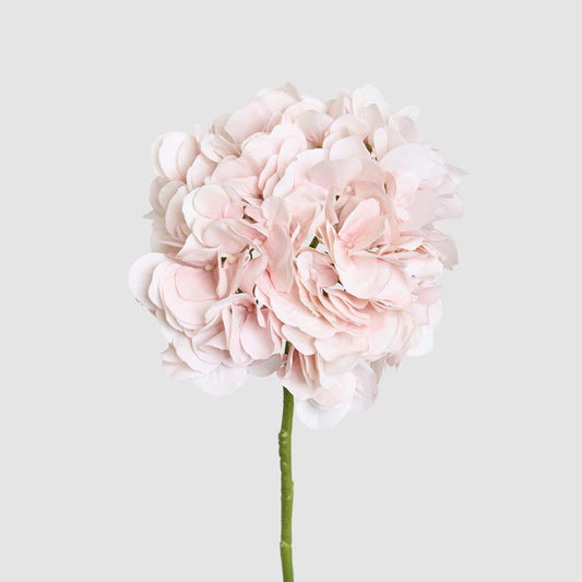 Soft Touch Hydrangea Flower Stem 75cm Pink