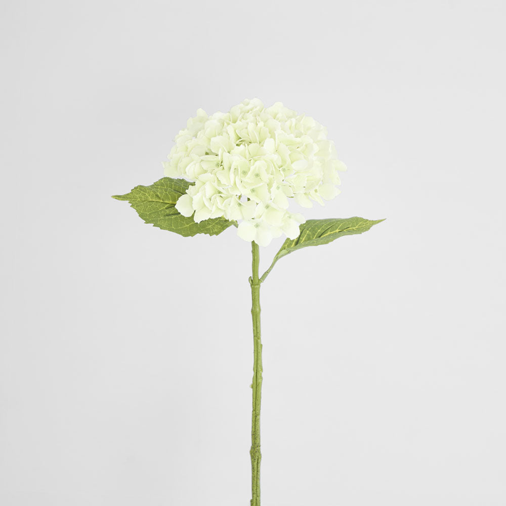 Hydrangea Real Touch White 63cm