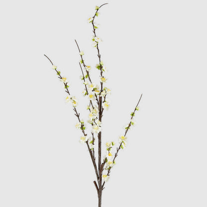 Japonica Blossom Stem 120cm White