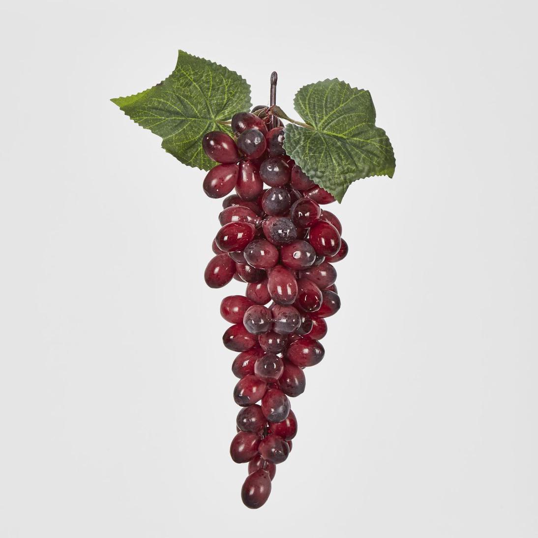 Artificial Purple black Grape bunch with 85 grapes