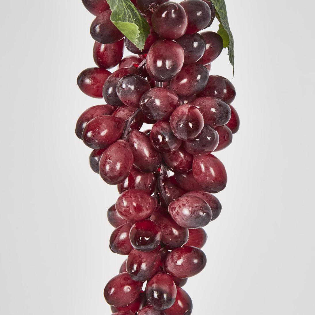 Artificial Purple black Grape bunch with 85 grapes