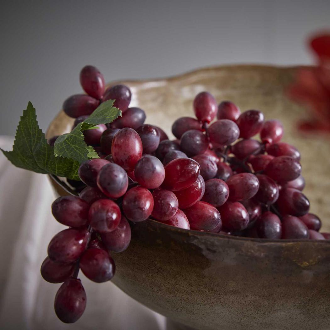 Artificial Purple black Grape bunch with 85 grapes