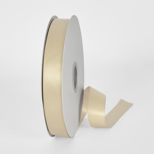 Nude 91.4m - 25mm Double Sided Satin Ribbon P113