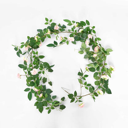 Rose Garland 170cm Pink