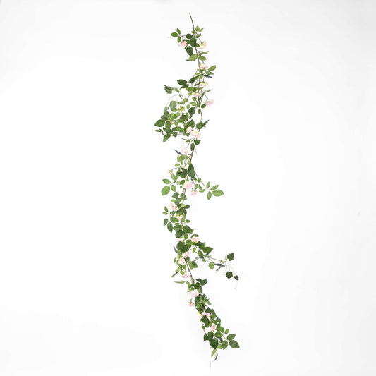 Rose Garland 170cm Pink