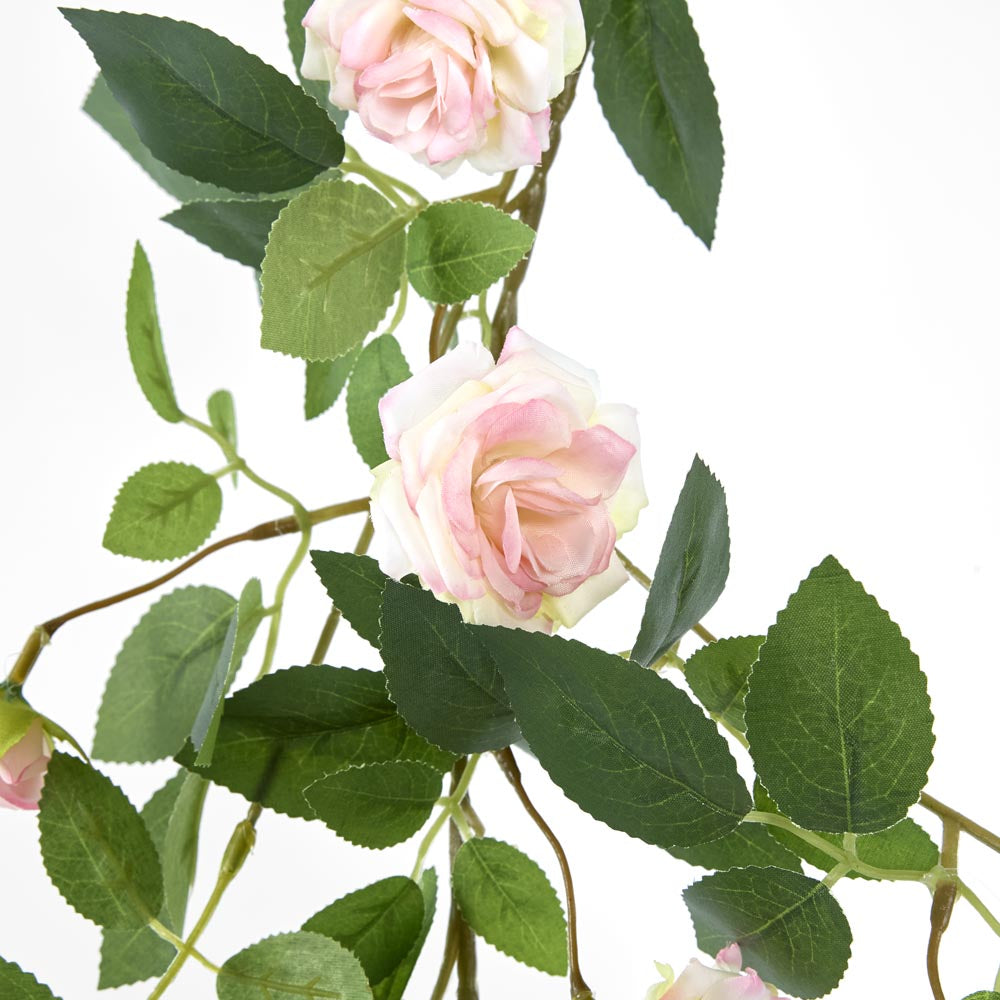 Rose Garland 170cm Pink