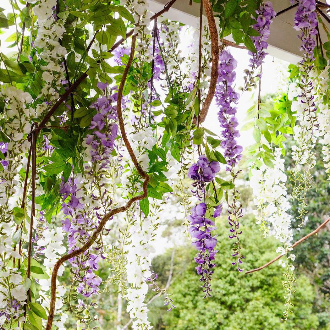 Wisteria Garland Purple
