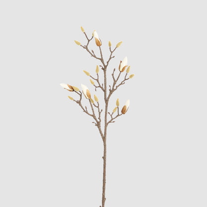 Magnolia Bud Spray 98cm White