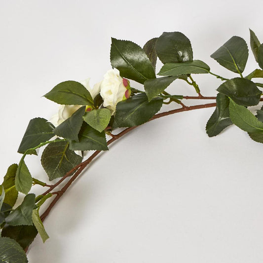 White Camellia Garland 180cm