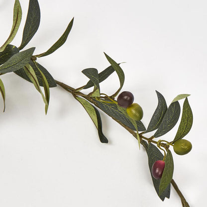 Olive Leaf Garland with Olives