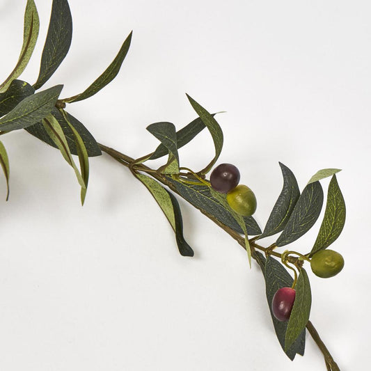 Olive Leaf Garland with Olives