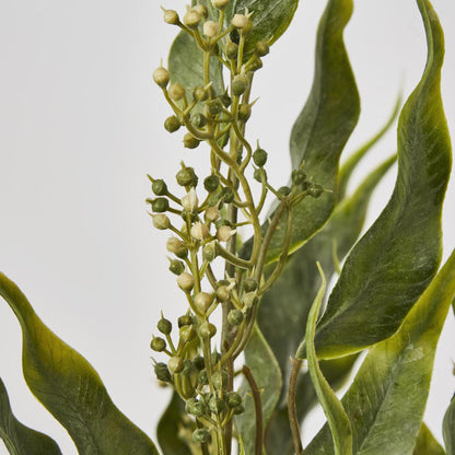 Seeded Eucalyptus Leaf Bush 53cm
