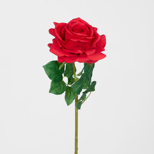 Real Touch Rose Stem Red