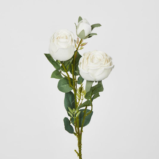Real Touch Rose Spray White