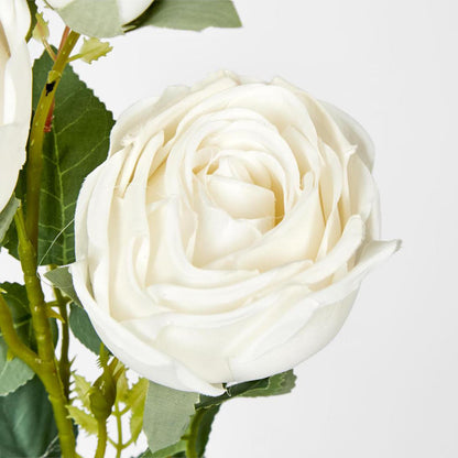 Real Touch Rose Spray White