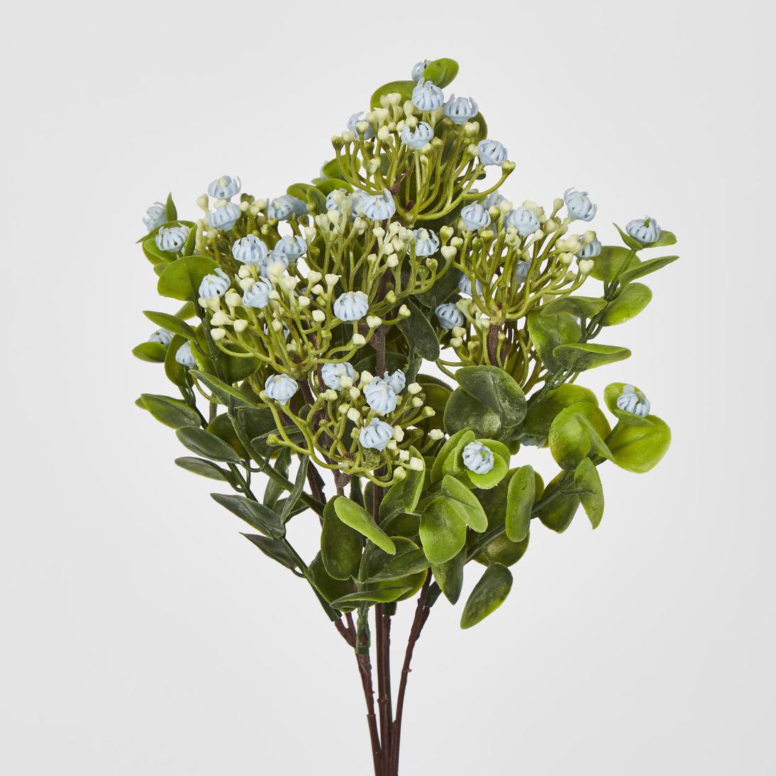 Flowering Bush Blue