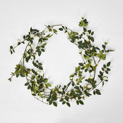 Rose Garland White