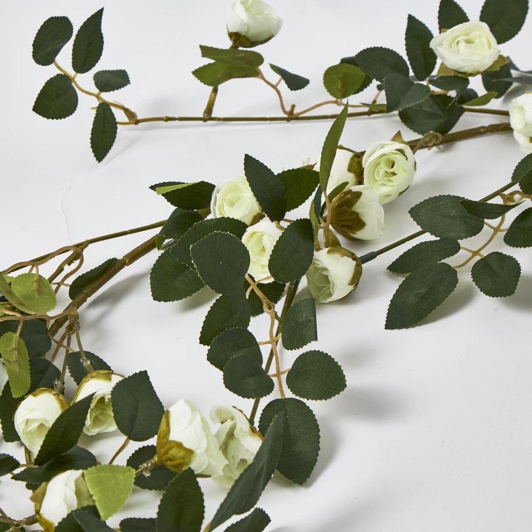 Rose Garland White