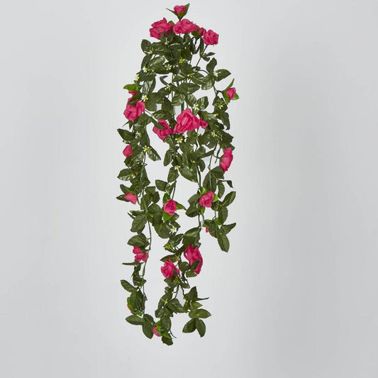 Hanging Rose Vine Dark Pink