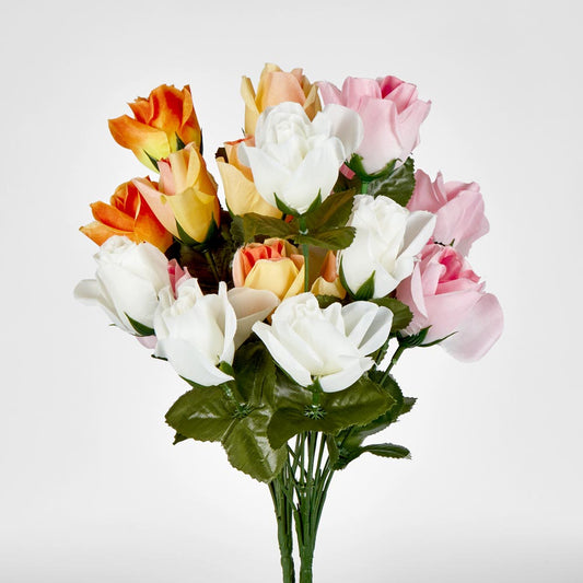 Rosebud Bush Asstd C Box of 60