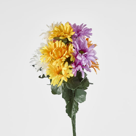 Gerbera Bush Light Asstd Box of 60