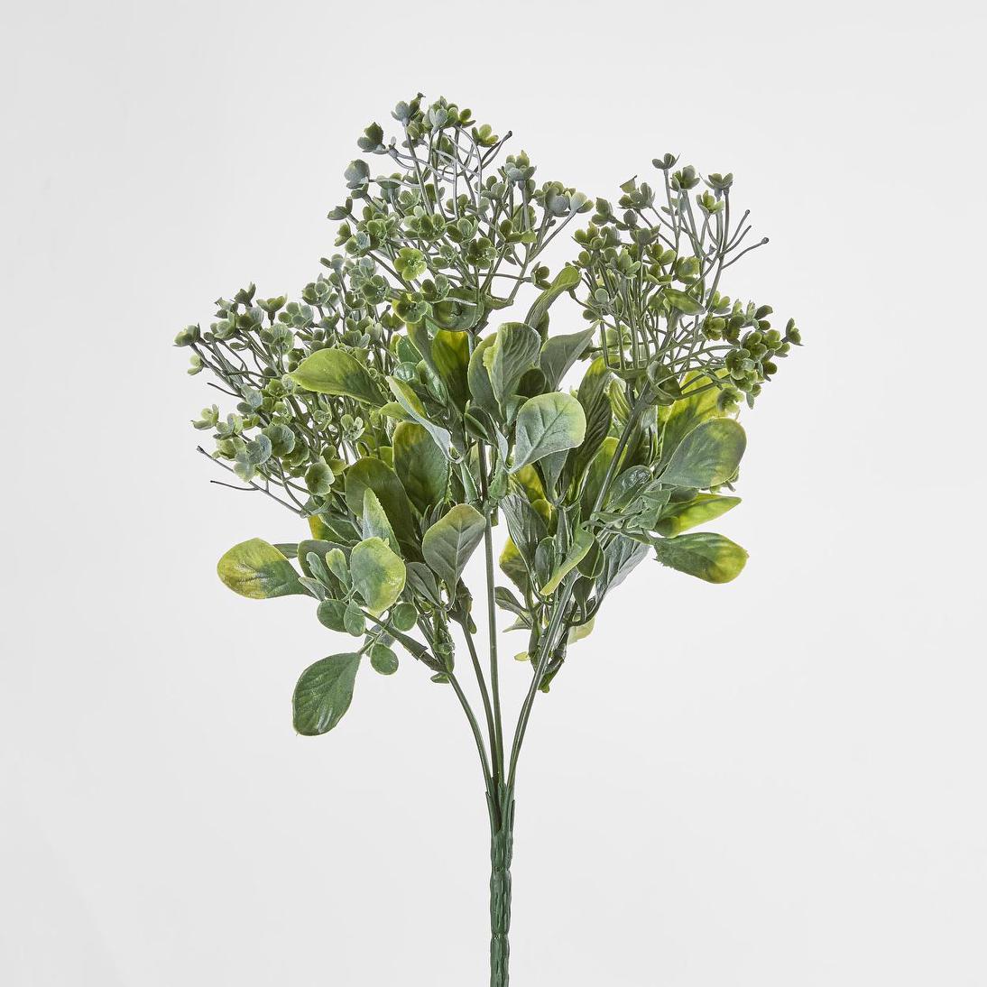 Mixed Leaf Bush Green