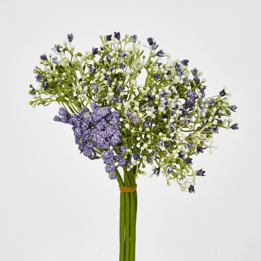 Baby's Breath Bouquet Purple