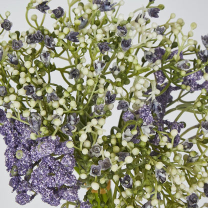 Baby's Breath Bouquet Purple