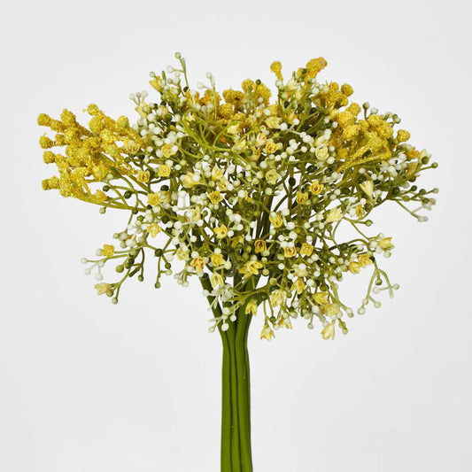 Baby's Breath Bouquet Yellow