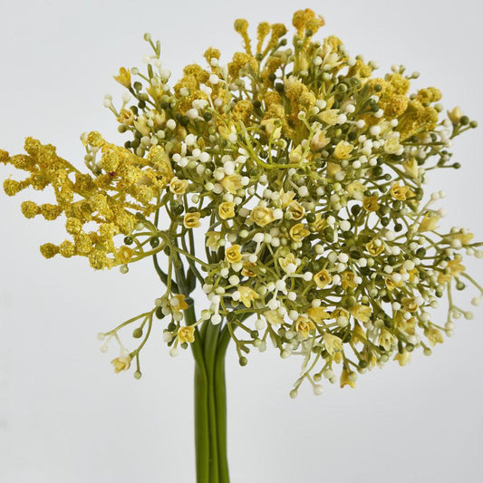 Baby's Breath Bouquet Yellow