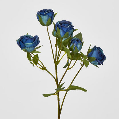 Rosebud Spray 7 Heads Blue