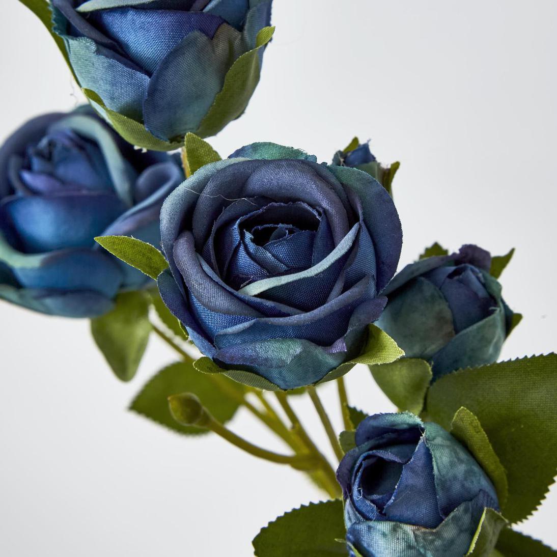 Rosebud Spray 7 Heads Blue