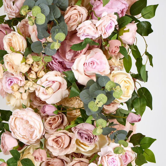 Rose Table Runner Light Pink