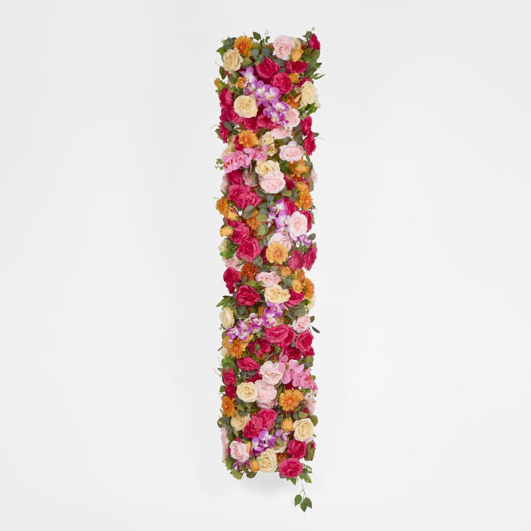 Flower Table Runner Assorted Colours