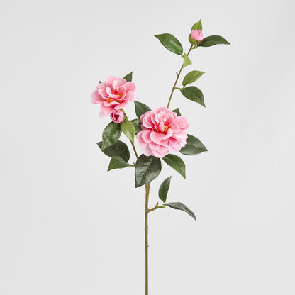 Camellia Spray 86cm 2 Tone Pink