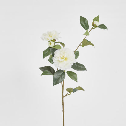 Camellia Spray 86cm White