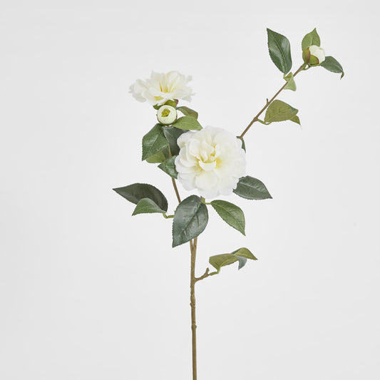 Camellia Spray 86cm White
