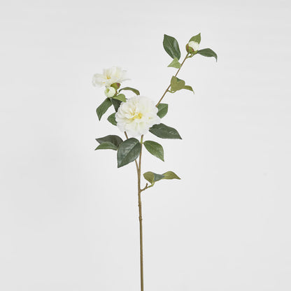 Camellia Spray 86cm White