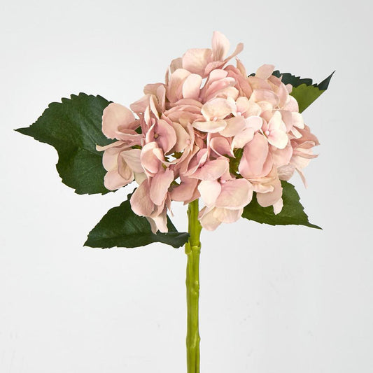 Hydrangea Water Stem 49cm Soft Pink