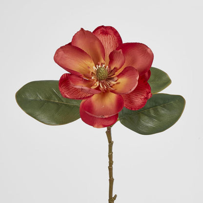 Magnolia Stem 74cm Coral Pink