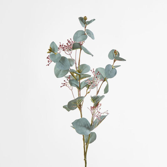 Seeded Eucalyptus Spray 67cm Green