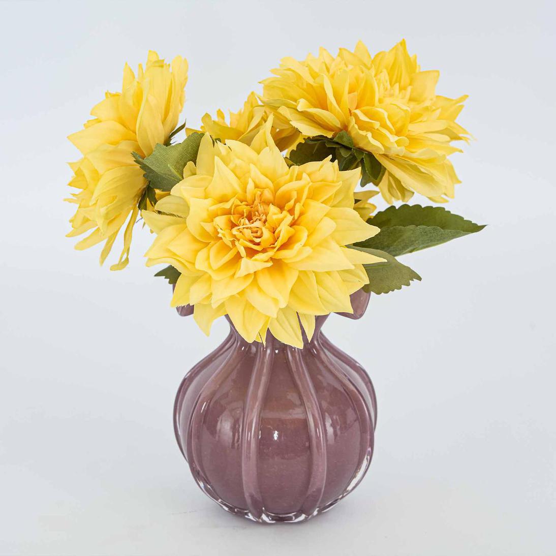 Dahlia 62cm Yellow