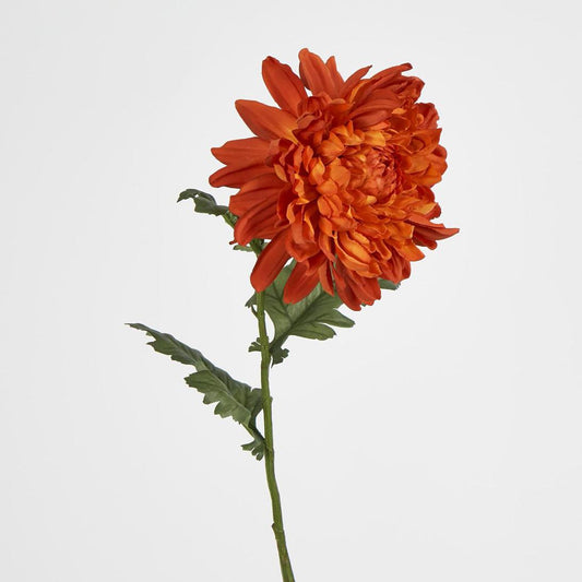 Chrysanthemum 76cm Orange