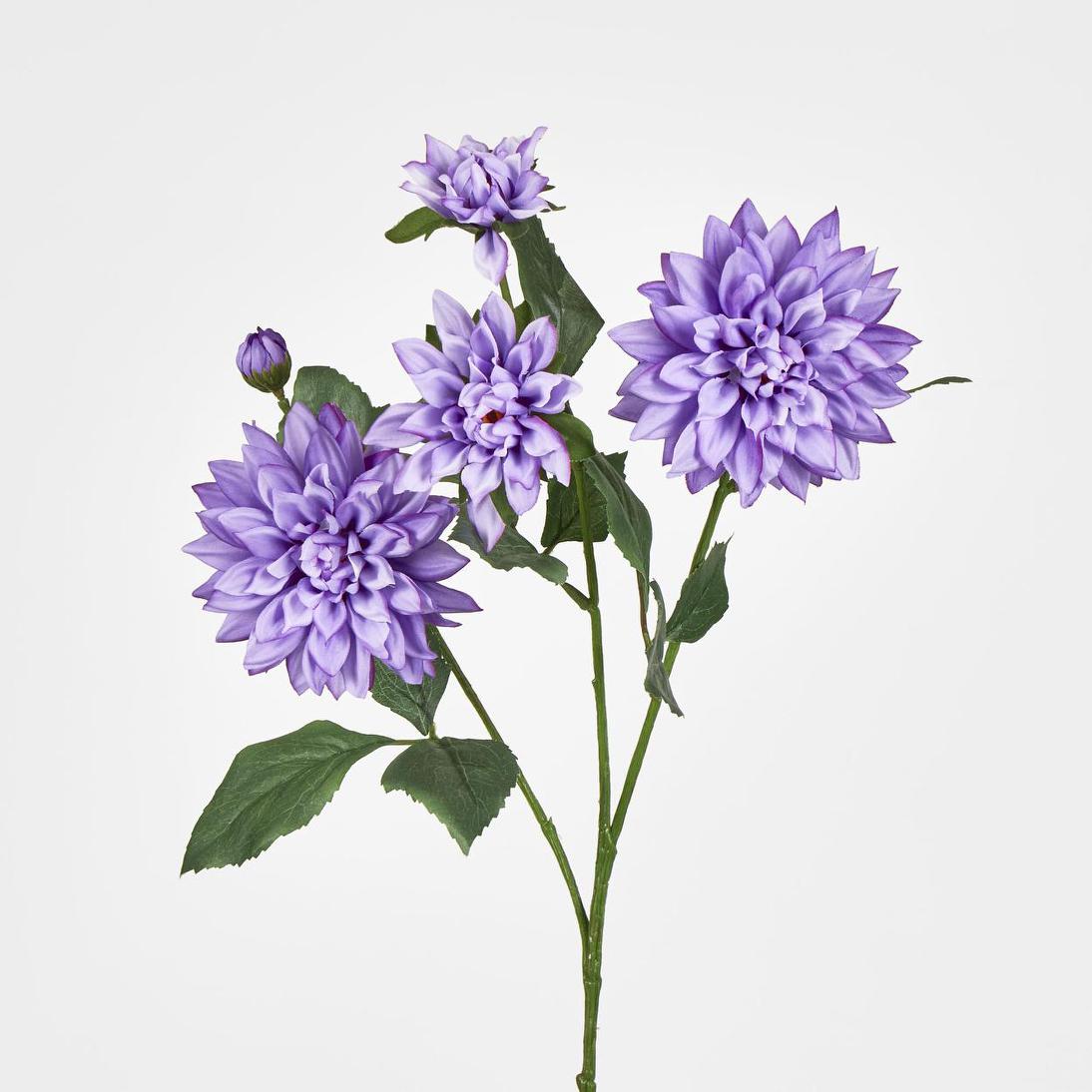 Dahlia Spray 70cm Purple
