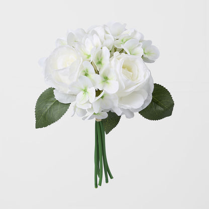 Rose & Hydrangea Bouquet White