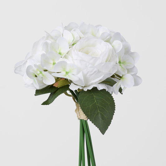 Rose & Hydrangea Bouquet White